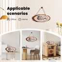 Christian Gifts,Wooden Clock,Desktop Clock,Wooden Silent Wall Clock,Religious Gifts Inspirational Gifts Bible Verse Gifts Birthday Gifts (Jeremiah 29:11)