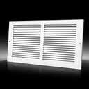 Steel Return Air Grill,Return Air Vent Cover (Duct Opening) Cold Air Return Vent Cover for Wall or Ceiling (14"W x 8"H Duct Opening)