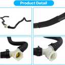 FZJDSD Engine Radiator Coolant Hose & Heater Hose &Pipe 5PCS Compatible with Chevy Cruze 2011-2016 1.4L Replace 13251447 13251435 13291779 94543097 25193343