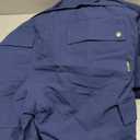 Mens One Piece Ski Suit Snowsuits Colorful Snowboard Jumpsuits Waterproof Hooded Warm Jackets Outdoor Winter (Medium, Navy Blue)