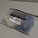 Blonde Blue Long Curly Wigs for Women 26 Inch Wavy Synthetic Middle Part Colourful Hair Wigs for Halloween Cosplay Use