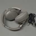 RUNOLIM Hybrid Active Noise Cancelling Headphones, 70H Playtime, Built-in Microphone, Bluetooth Wireless Over Ear Foldable Headphones with HiFi Audio, Home Travel Office (Silver)