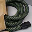 Dust Extractor Hose D27/32 x 5M (16.4 Ft), Compatible with Festool CT 15/25/26/36/48, CT MINI/MIDI Dust Extractors (2019+), Heavy-Duty Vacuum Hose with Reinforced Woven Sleeve, Green