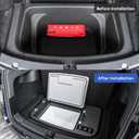 Car Refrigerator for Tesla Model Y 2017-2024, 2025-2026 Juniper, 12V Car Fridge for Model Y Trunk, 35qt (33L) Portable Freezer Cooler, -8F to 50F, 12/24V DC. Great for Camping, Road Trips & Home Use