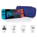Orzly Carrying case for Switch Switch Console 1st Gen Consoles - Midnight Blue Protective Hard Portable Travel caseGIFT BOXED