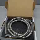 Handheld Toilet Bidet Sprayer for Toilet-Adjustable Water Pressure Control with Bidet Hose for Feminine Wash, Stainless Steel Brushed Nickel Cloth Diaper for Baby Wash (Stainless Steel, 1)