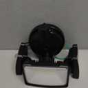 Philips 72W 7400LM LED Flood Lights Outdoor, Switch Controlled Aluminum Security Lights, 3 Adjustable Heads, Wall Mount, 5000K Daylight, Waterproof for Yard, Garage (black-on/off)