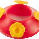 Outdoor Metal Mesh Bird Feeder, Cylindrical Metal Mesh Feeder Transparent Rotary Button