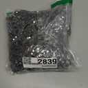 R.Vivimos Women's Sequin Bodycon Dress Fall Winter Velvet Warm Long Sleeve Crew Neck Sexy Backless Glitter Slit Mini Dress, Size Large