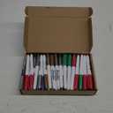 48 Pcs Metallic Permanent Markers Bulk Metallic Marker Pens Medium Tip Quick Dry Paint Pen for Classroom DIY Crafts Artist Illustration Gift Card Making(Colorful)