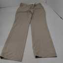 IZOD Men's Heritage Chino Straight Fit Flat Front Pant 32x32  Khaki