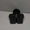 Dual Exhaust Tips 2.5 inch Inlet, Universal Stainless Steel Curved Exhaust Tips Square Dual Tip Car Exhaust Pipe Muffler Tail Throat Tail Pipe Modification Tip (Curved,Frosted Black)