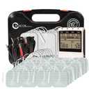 Roscoe Medical EMS and TENS Unit Muscle Stimulator with 48 Pack of Electrodes