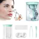 Contact Lens Applicator Tool  Eye Contact Removal Tweezers, Scleral Lens Inserter, Contact Lens Case, Contact Lens Eyelid Wearingtool for Travel