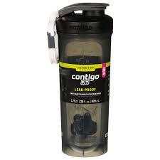 Contigo Fit Leak-Proof Shake & Go Mixer Bottle 28 oz Sake Color