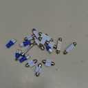 YOGEIER Car Led Bulb, Car Led Combination Set of 24 Sets, Used for Car Interior Lights, Indoor Map Dome Lights, Trunk Lights, License Lights, Etc. (Blue)