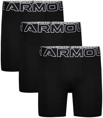 Under Armour Boys' Multipack Performance Tech Boxer Brief, Lightweight & Smooth Stretch Fit XL