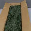 Preserved Real Pine Leaves Branches, 17'' Natural Pine Needles Green Plants, 3.5OZ Greenery Twigs Stems, Evergreen Picks for Christmas Garland Wreath Home Wedding Decor Floral Arrangements