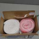 Amazon Basics 13 Gallon Tall Kitchen Drawstring Trash Bags, Flextra Strength, Tear Resistant, Puncture Resistant, 10% Post Consumer Recycled, 90 Count, White