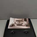 SONGMICS Mazie Collection - 15 Inches Ottoman with Storage, Footstool, Storage Ottoman with Metal Grommet Handles, Load 660 lb, for Dorm, Living Room, Bedroom, Synthetic Leather, Dark Gray ULSF030G01