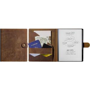 CoBak Premium PU Leather Case for 10.3" Remarkable 2 Tablet (2020) - Folder Design, Slim Hard Shell with Pen Holder,Handmade Genuine Leather