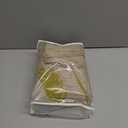 Melodieux Wheat Embroidery Linen Textured Curtain for Living Room Bedroom, Rustic Farmhouse Style Flax Drape Grommet, Green Wheat/Beige, 52 by 96 Inch (1 Panel)