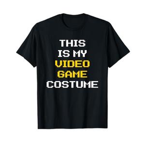 This is My Video Game Halloween Costume Funny Gamer Gaming T-Shirt, M