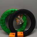 2-PCS 20" Heavy Duty E-Bike Tires 20x4.0/ 98-406 and 2-PCS Bike Tubes 20x4.0 Schrader Valve Compatible with Mountain/ Off Road Bike 20 x 4.0 All-Terrain Directional Tread Bicycle Tires and Tubes (Y-844)