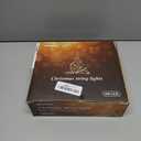 JMEXSUSS Red and White Christmas Tree Lights with Remote, 600 LED String Lights Outdoor Indoor Clear Wire, 168ft Christmas Twinkle Lights Plug in for Bedroom Tree Birthday Party Christmas Decorations