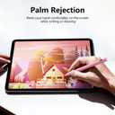 Stylus Pen for iPad 6th-11th Generation-2X Fast Charge Active Pencil Compatible with 2018-2026 Apple iPad Pro 11"/12.9"/M4, iPad Air 3/4/5/M2/M3/M4,iPad mini 5/6/7 Gen-Pink