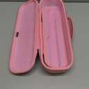 RAIACE Hard Storage Case Compatible with Dyson Airstrait Straightener, Travel Carrying Bag. (case only). (Pink)