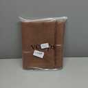 vctops Vintage Leather Look Sofa Cover Water Resistant Non-Slip Sectional Couch Cover Sofa Slipcover for Dogs, Children, Pets Furniture Protector (Coffee,43"x94")