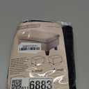 MAXIJIN Velvet Ottoman Slipcover Small Stretch Square Rectangle Footstool Slipcover Folding Storage Ottoman Covers for Living Room with Elastic Bottom (Ottoman Small, Navy Blue)