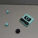 Portable Humidifiers for Travel, Small Mini Humidifier with Auto Shut-Off, Nightlight and Storage Bag for Hotel, Bedroom or Office, Plant Humidifier Indoor, Green