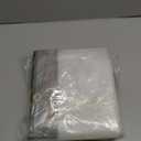 WOVTE 10x12 FT Clear Tarp Heavy Duty Waterproof, Clear Tarps with Grommets, Clear Plastic Tarp with Reinforced Edge for Patio, Garden, Greenhouse, Chicken Coop-Transparent Tarpulin