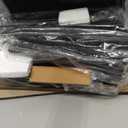 VASAGLE Shoe Rack for Entryway, 5-Tier Shoe Rack Organizer with Storage Shelves and Spacious Top, Freestanding, Adjustable, Industrial, Honey Brown and Ink Black ULBS038K01