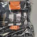 Folding Hand Truck 500lbs, Portable Heavy Duty Dolly Cart, 6 Wheels Collapsible Luggage Cart with 2 Elastic Ropes - Compact Trolley Cart for Easy Moving - Ideal Hand Cart for Travel and More (1.70, Black)