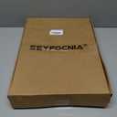 Seyfocnia Leather Laptop Bag, Men's 15.6 Inche 17.3 Inche Messenger Briefcase Business Satchel Computer Handbag Shoulder Bag