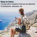 Travel Case with Carabiner and Shoulder Straps for Charge 5 / Charge 4 Waterproof Speaker