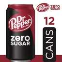 2 x DR PEPPER ZERO SUGAR - 12 OZ, 12 PK