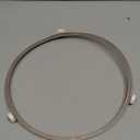9.53in WB06X10705 Microwave Turntable Ring Replacement for GE Microwaves,Rotating Ring Roller,Microwave Oven Tray Support,Glass Plate Tray Support Holder