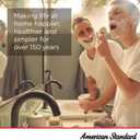 American Standard 5311012.020 Laurel Elongated Wood Toilet Seat with Cover, White
