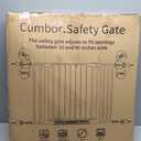Cumbor 29.7-46" Baby Gate for Stairs, Mom's Choice Awards Winner-Auto Close Dog Gate for The House, Gifts for Mom, Easy Install Pressure Mounted Pet Gates for Doorways, Black