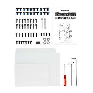 FLASHFORGE AD5X 3D Printer Upgrade Kit Enclosure Module, Constant Temperature Improved Surface Quality, Support Filaments Require High-Temp Like ABS/ASA and Block Odors