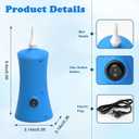 AXHJ Balloon Pump Electric Air Pumps for Long Balloons, Electric Air Balloon Pump, Balloon Inflator for Foil Twisty Animal Balloons in Birthday Party for Decorations