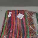 HF by LT Mardi Gras Placemats, 13 x 19 inches, Set of 4, Multi-Colored