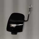 Car Front Bumper Tow Hook Cover Cap Towing Eye Fit for BMW Mini Cooper S F55 F56 F57 2016 2017 2018 51117337796 Trailer Cover (Bright Black, Right Passenger Side)