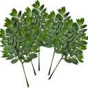 60Pcs Italian Ruscus Greenery Stems Artificial Silk Greenery Leaves for DIY Wedding Arch Bouquet Filler Table Centerpieces Home Indoor Decor (23 inch)