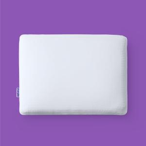 Purple DreamLayer Pillow - Standard Size, Multi-Layered GelFlex Grid & MicroAir Foam for Support & Pressure Relief - Customizable Height with Removable Foam Booster Layers