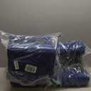 idee-home Outdoor Cushions for Patio Furniture, Outdoor Seat Cushion, Waterproof Couch Hampton Bay Deep Seat Replacement Chair Cushions for Garden Lawn Backyard Deck, 26.5 x 26.5 Navy Bue (Dark Cerulean)